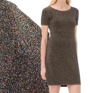 Sandro Riva Multicolored Metallic Dress Size 1/Small